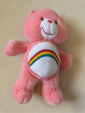 2002 Carebear Rainbow Plush